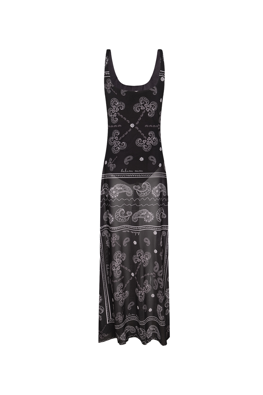 NOCTURNA BANDANA OCASSO DRESS