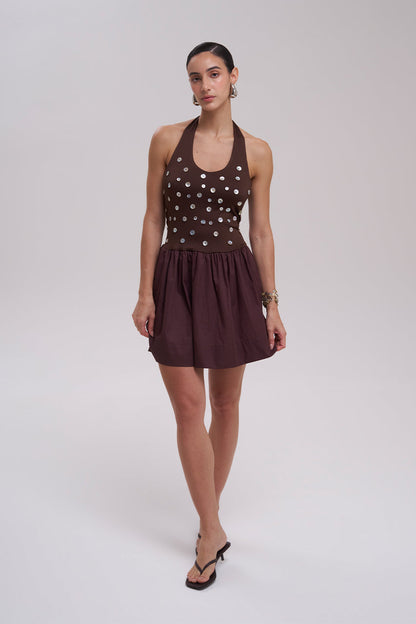 MAREA NACAR MINI DRESS