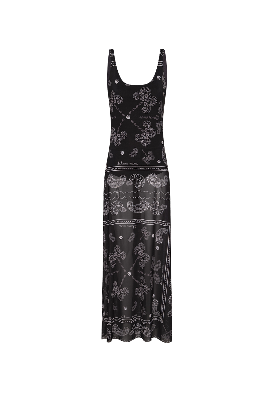 NOCTURNA BANDANA OCASSO DRESS